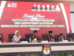 KPU Pohuwato Mulai Gelar Rekapitulasi Hasil Perhitungan Suara Pilkada 2024