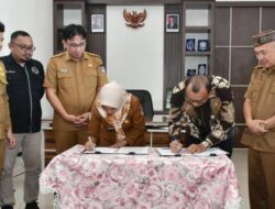 Dukung Layanan Rujukan JKN, RSUD Lemito-RS Multazam Jalin PKS dengan BPJS Kesehatan